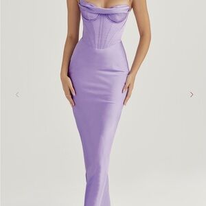 House of CB Lavender Charmaine Dress